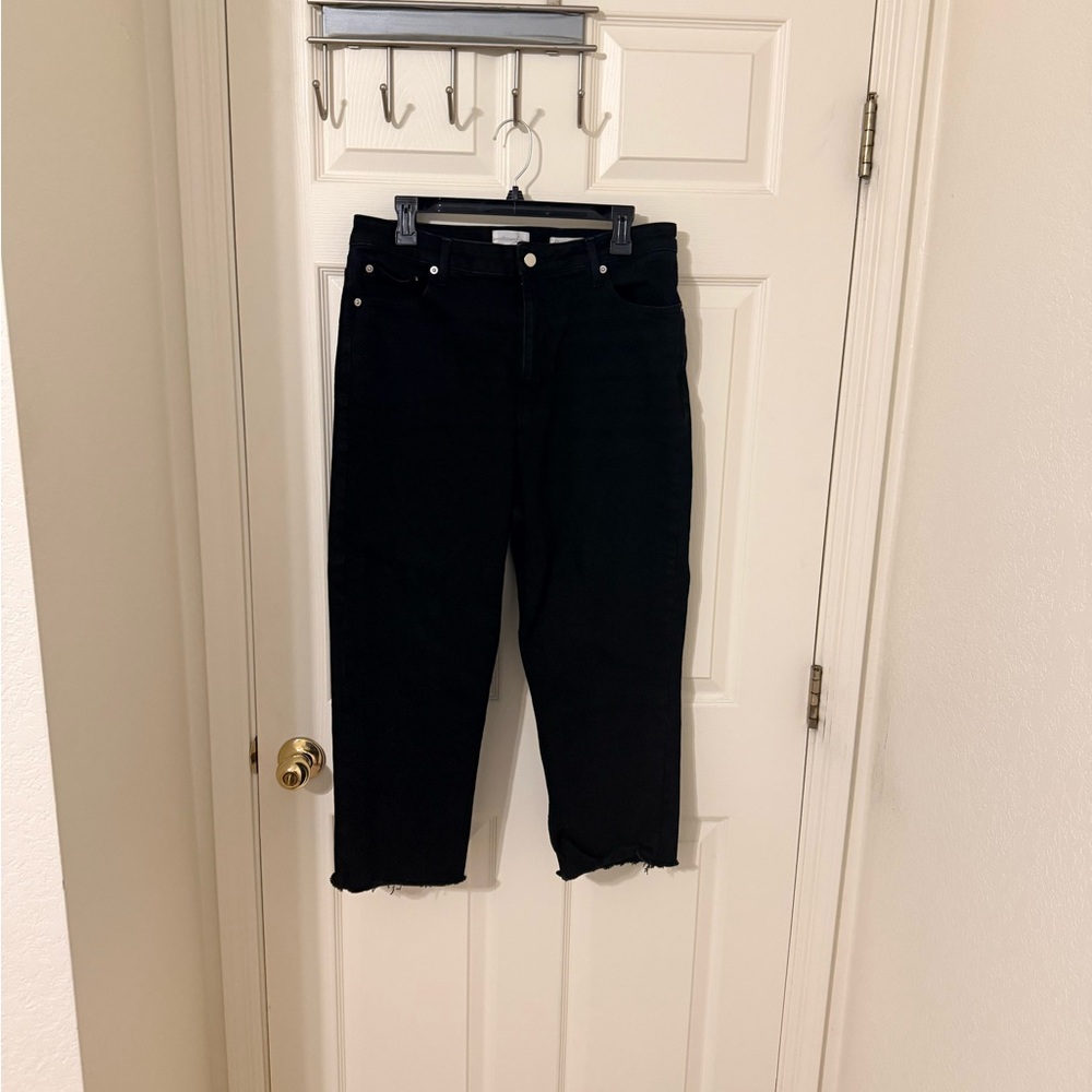 Westbound Black Jeans Crops
